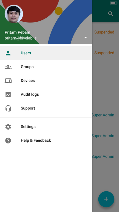 Google Admin screenshot 1