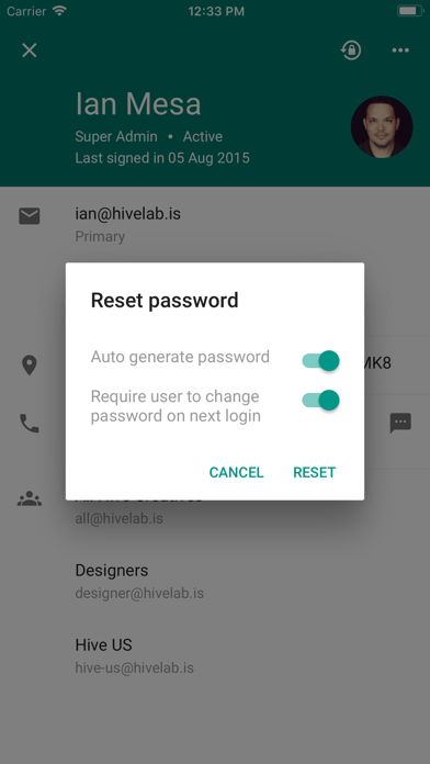Google Admin screenshot 2