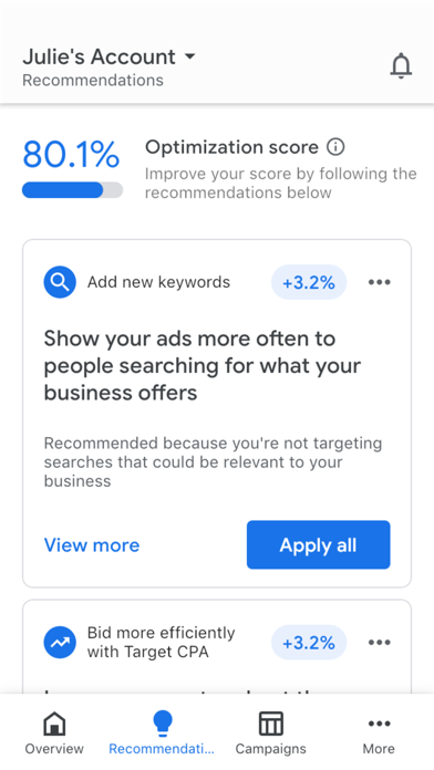 Google Ads screenshot 3