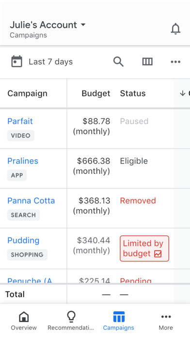 Google Ads screenshot 2