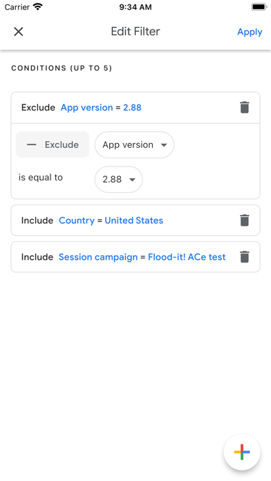 Google Analytics screenshot 1