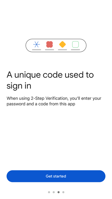 Google Authenticator screenshot 4