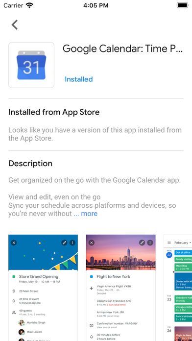 Google Device Policy screenshot 1