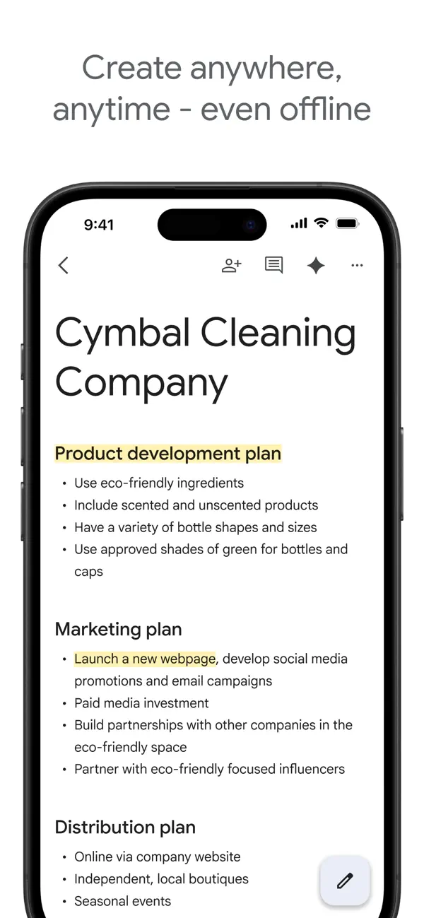 Google Docs screenshot 4