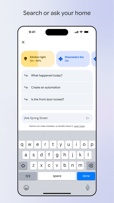 Google Home screenshot 1