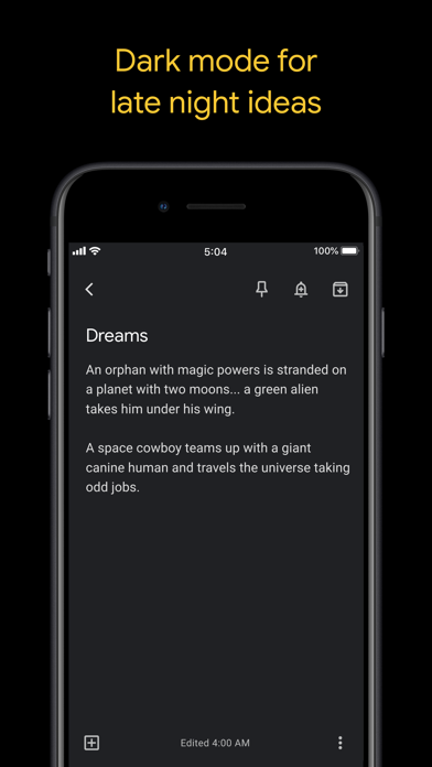 Google Keep - Notes and lists screenshot 1
