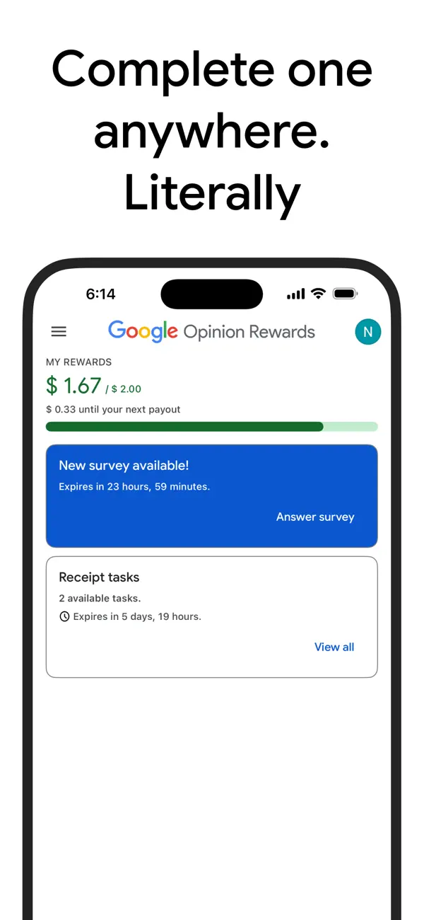 Google Opinion Rewards screenshot 3