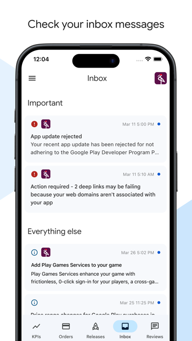 Google Play Console screenshot 3