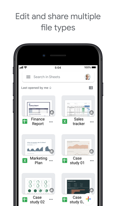 Google Sheets screenshot 2