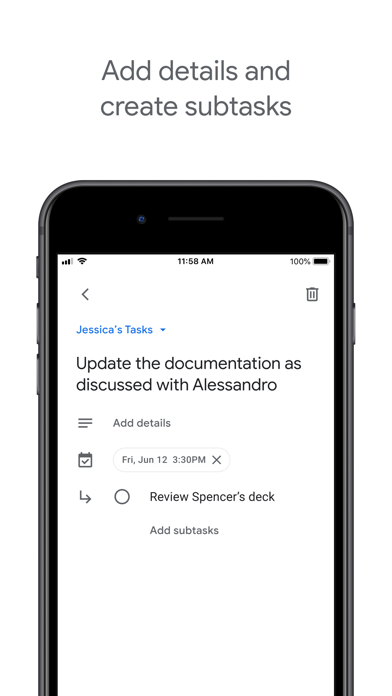 Google Tasks: Get Things Done screenshot 4