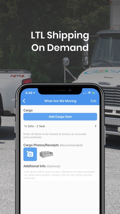 GoShare: Deliver, Move, LTL screenshot 2