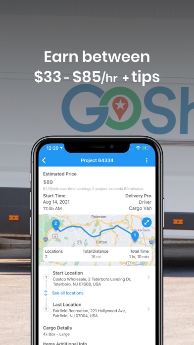GoShare Driver: Earn Money screenshot 3