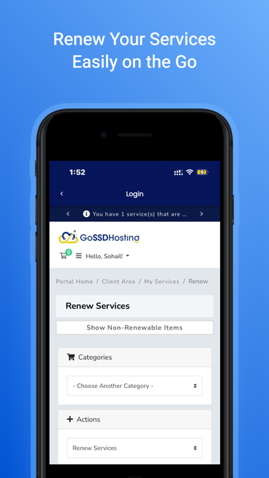 GoSSDHosting screenshot 2