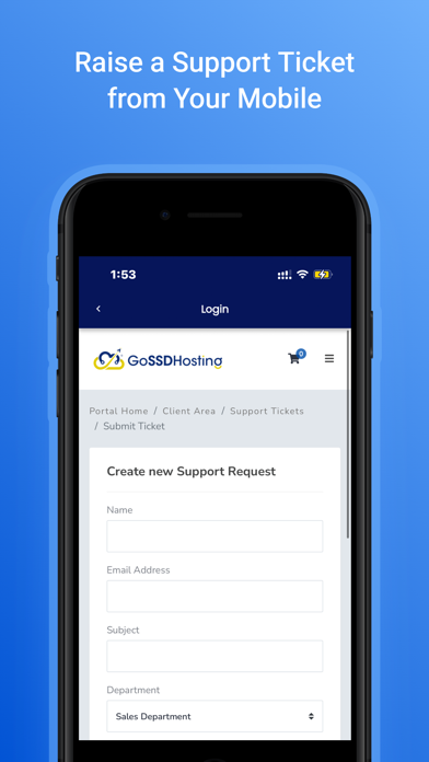 GoSSDHosting screenshot 1