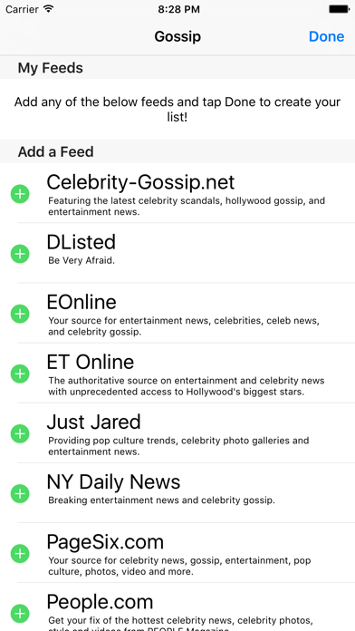 Gossip - The Latest Gossip News & Rumors screenshot 1