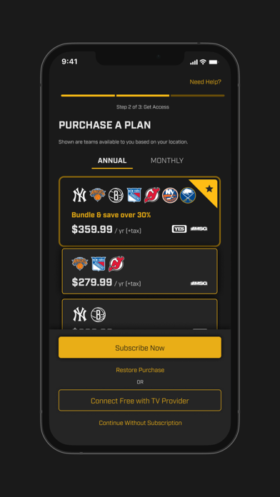 Gotham Sports screenshot 3