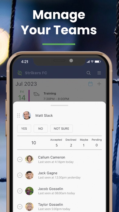 GotSport Team App screenshot 5