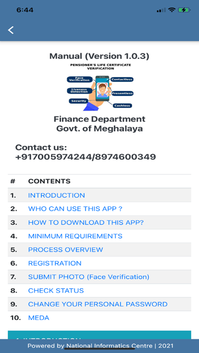 Govt Of Meghalaya-Pension App screenshot 3