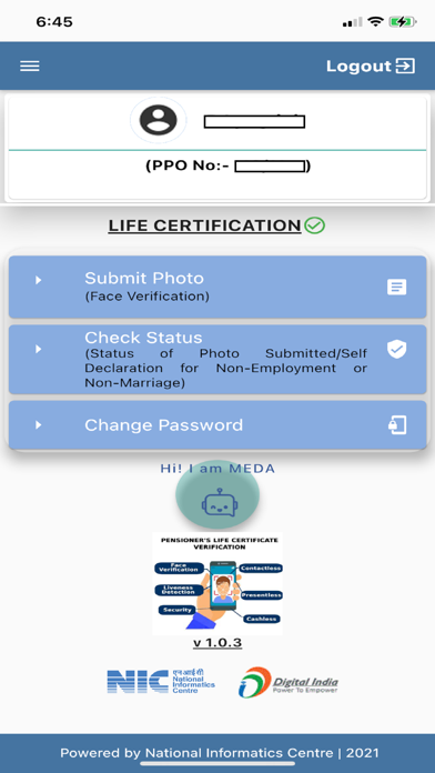 Govt Of Meghalaya-Pension App screenshot 5