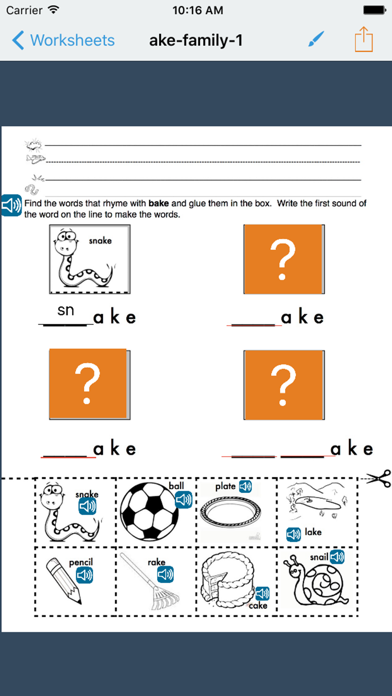 GoWorksheet screenshot 3
