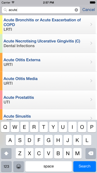 GP Antibiotics screenshot 2