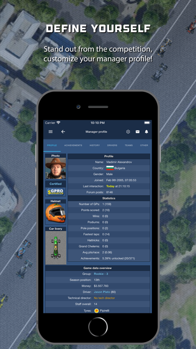 GPRO - Classic racing manager screenshot 4