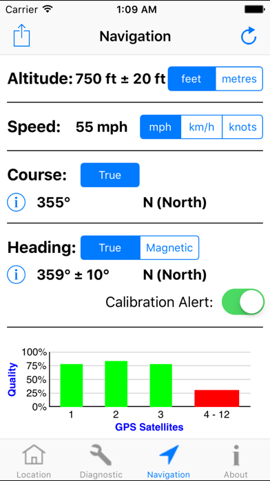 GPS Diagnostic: Satellite Test screenshot 4