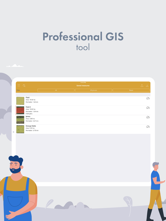 GPS Fields Area Measure Map screenshot 5