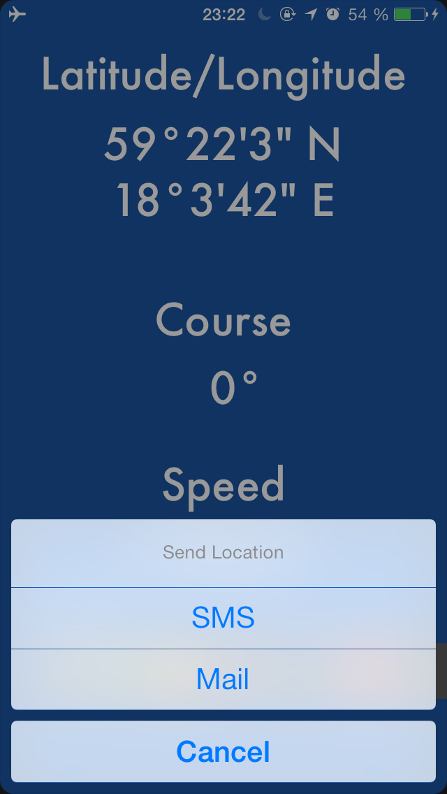 GPS Locator for Trekking, Hiking, Running and Sailing... screenshot 2