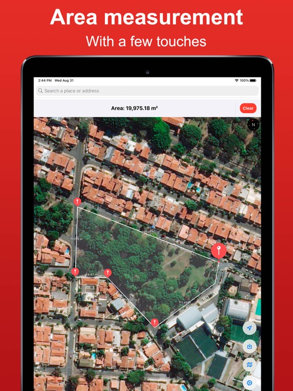 GPS Measure - Area & Length screenshot 2