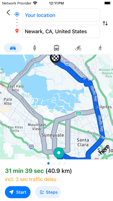 GPS Navigation, Map Direction screenshot 2