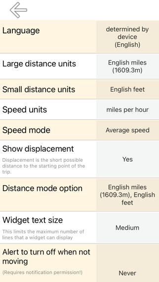 GPS Odometer screenshot 1