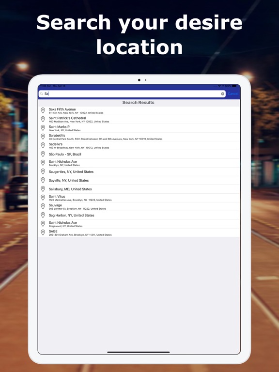GPS Route Maps – Navigation screenshot 1