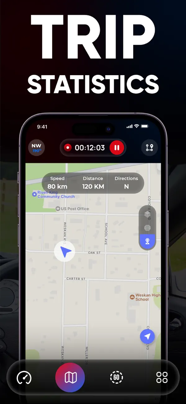 GPS Speedometer- Speed Tracker screenshot 3