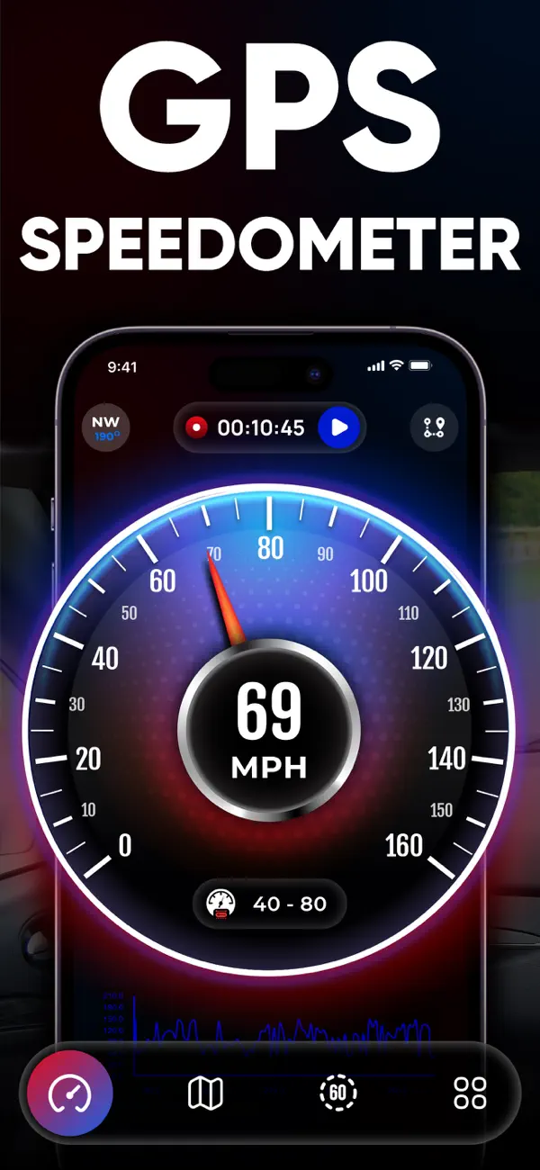 GPS Speedometer- Speed Tracker screenshot 5