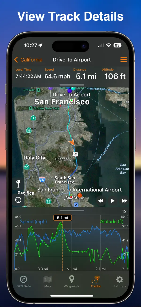 GPS Tracks screenshot 2
