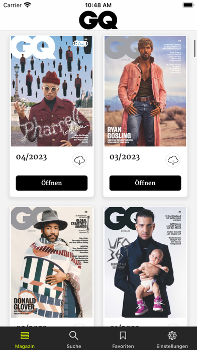 GQ Magazin (D) screenshot 1