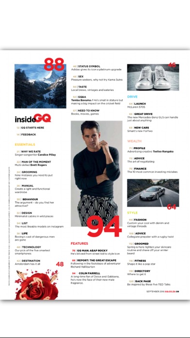 GQ magazine South Africa screenshot 1