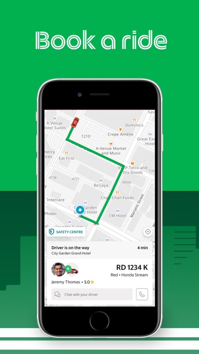 Grab: Taxi Ride, Food Delivery screenshot 5