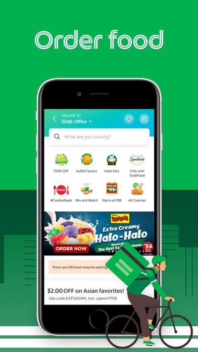 Grab: Taxi Ride, Food Delivery screenshot 4