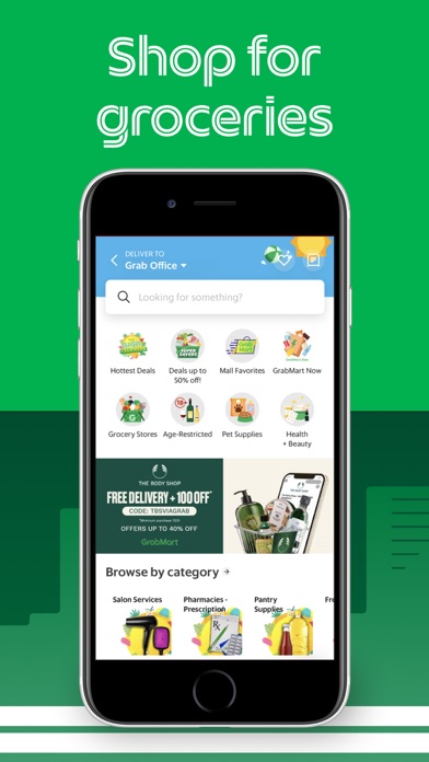 Grab: Taxi Ride, Food Delivery screenshot 3