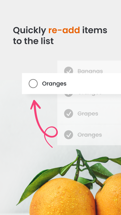 Grabbit: Smart Grocery Lists screenshot 3