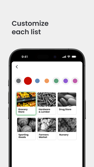 Grabbit: Smart Grocery Lists screenshot 2