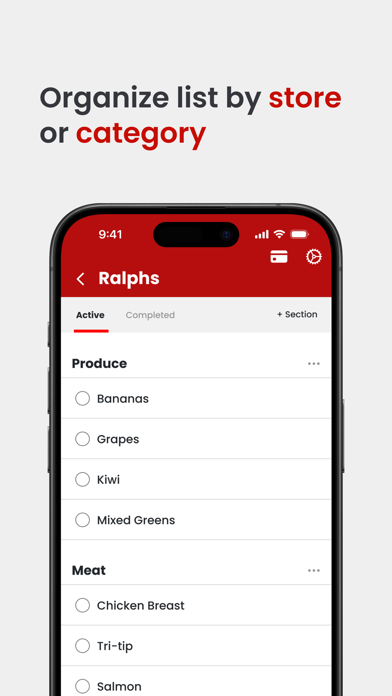 Grabbit: Smart Grocery Lists screenshot 4