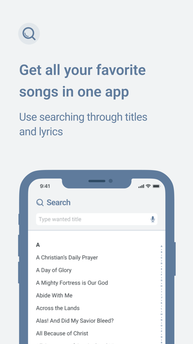 Grace Songs screenshot 5