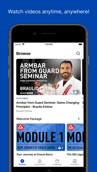 Gracie Barra Online screenshot 3