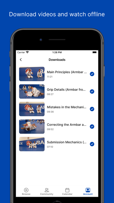 Gracie Barra Online screenshot 2