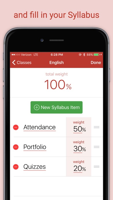 Grades - Grade Calculator, GPA screenshot 1
