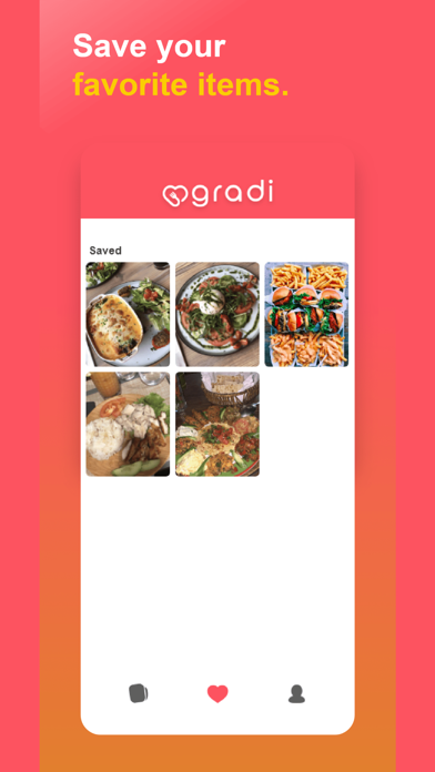 Gradi - Discover New Food screenshot 1