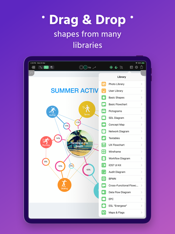 Grafio 4 - Diagram Maker screenshot 2